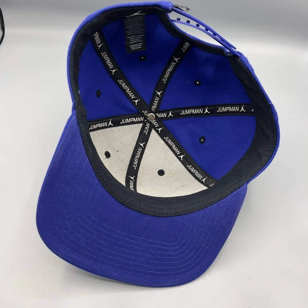 Air Jordan‎ Hat Men Blue Embroidered Logo Jumpman Snap Back Cap